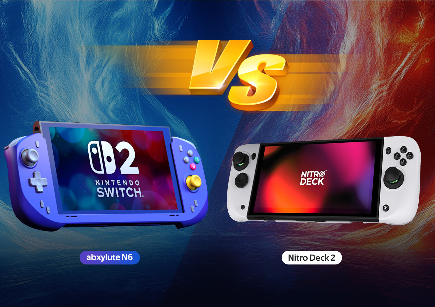 Switch 2 Deck Controller: abxylute N6 vs Nitro Deck 2