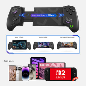 [Pre-order] abxylute S8 Wireless Mobile Controller [Free Shipping] Compatible with Nintendo Switch 2/iPhone/Android