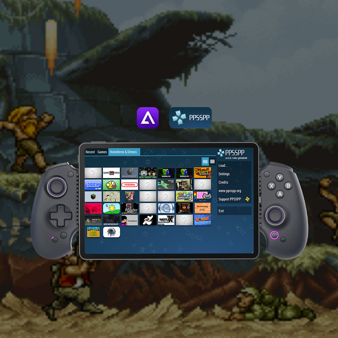abxylute S9 Mobile Gaming Controller, Supports Playing While Charging, Compatible with iPhone (Including iphone 17 Series), Android, and Tablets