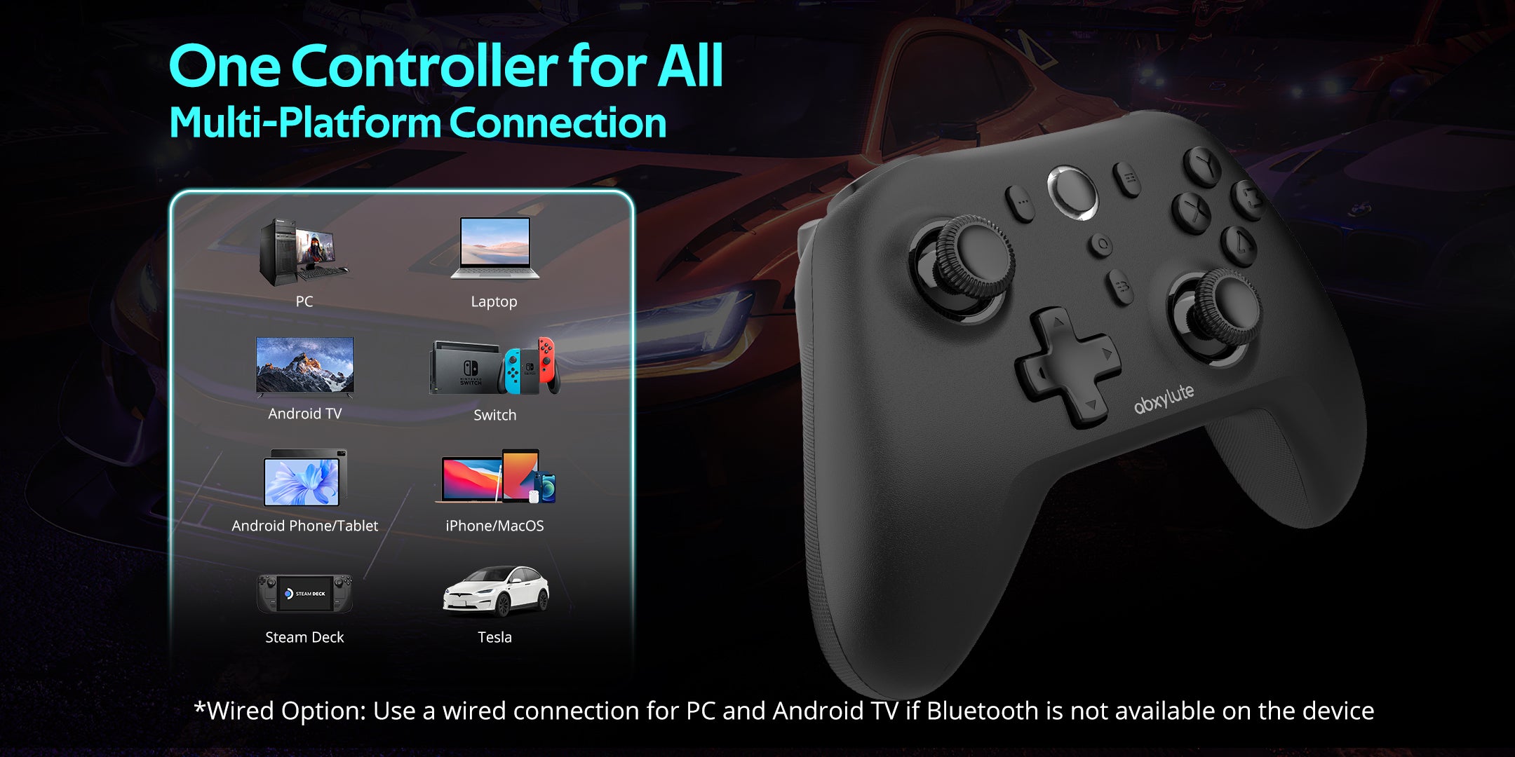 abxylute C6 Wireless Gaming Controller