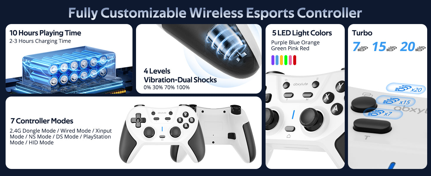 abxylute C5 Pro Wireless Gaming Controller