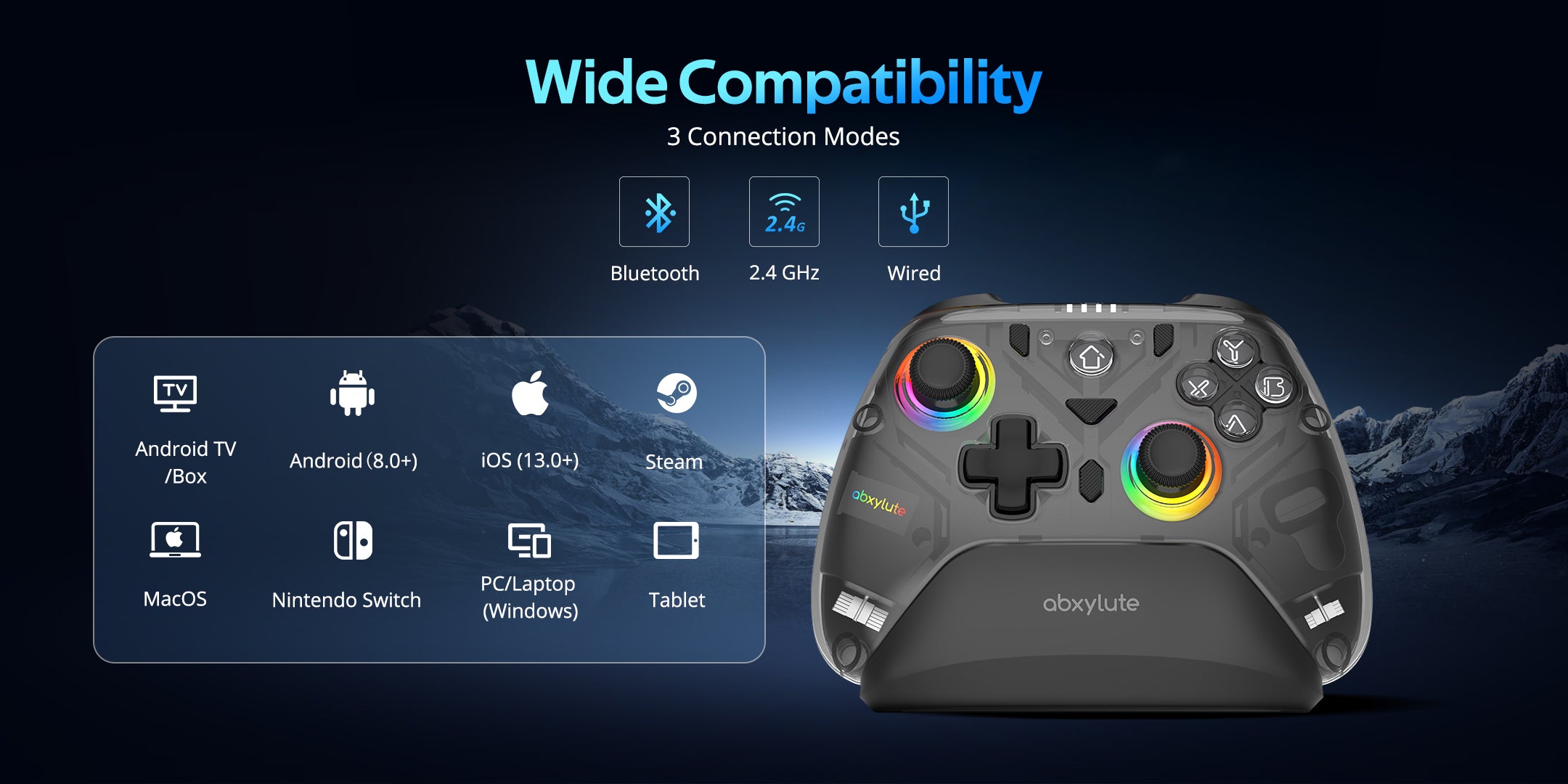abxylute C8 Wireless Gaming Controller