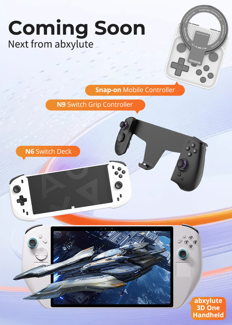 【即日発送】abxylute ホワイト Amazon.co.jp: abxylute ゲーミングコンソール ハンドヘルド 7