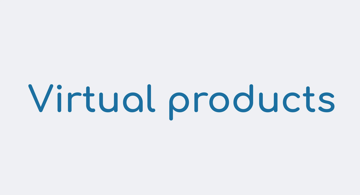Virtual products: paying price difference - abxylute